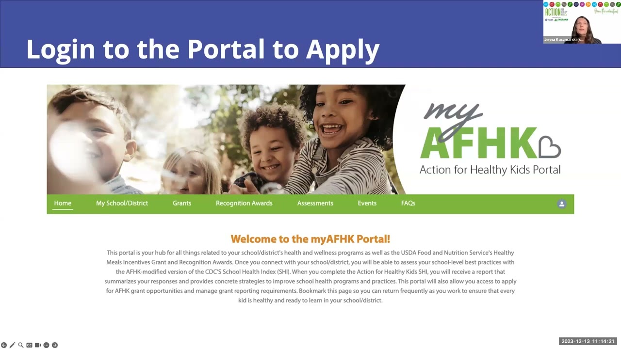 Recognition Awards - Action for Healthy Kids