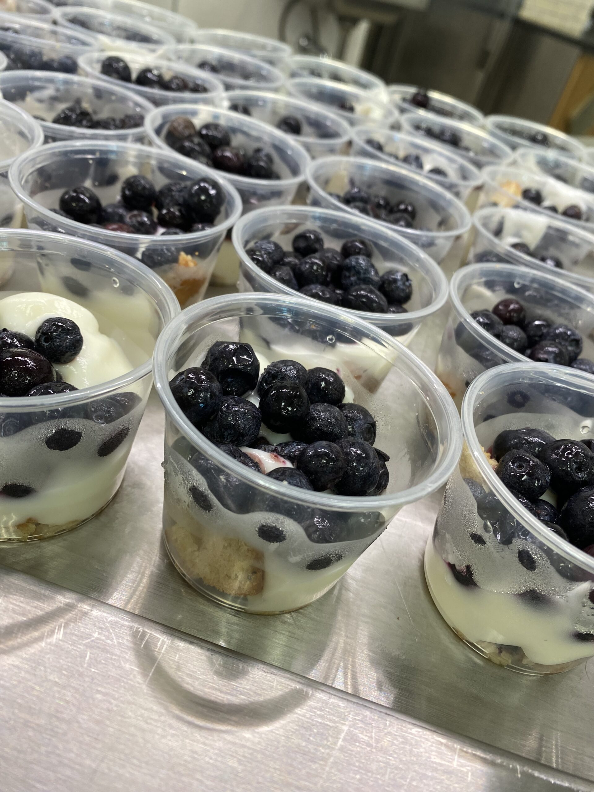 blueberry muffin yogurt parfaits scaled